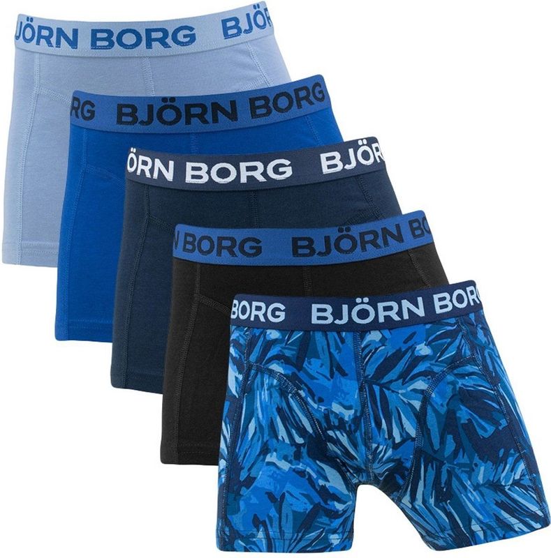 Bjorn Borg - Boxershorts - Zwart - 5-Pack - Cotton Stretch