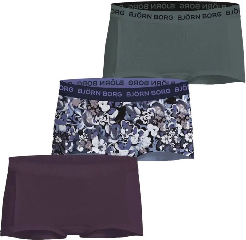 Björn Borg - Boxershorts - 3-Pack - Meisjes - Katoen Stretch