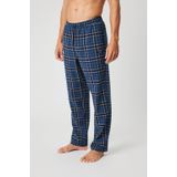 Björn Borg - Core Pyjama Pants - Marine - Flanel - Pyjamabroek