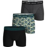 Björn Borg - Boxershorts - Grijs - Zwart - Print - 3-pack