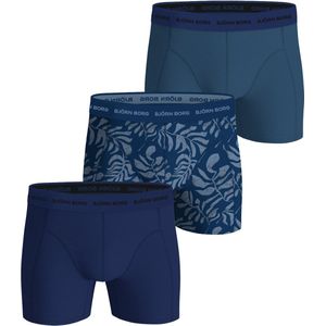 Björn Borg - Boxershorts - Grijs - Print - Zwart - 3-pack