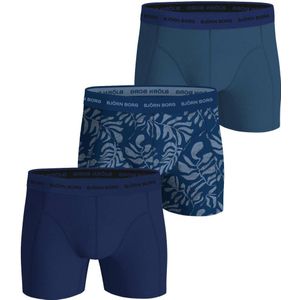 Björn Borg - Cotton Stretch - Boxershorts - Blauw - 3-pack