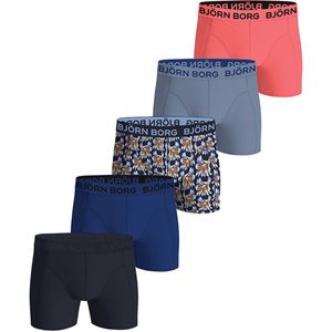 Boxershorts - 5-pack - Katoen Stretch