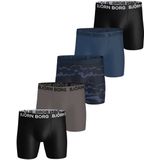 Boxershorts - Zwart - Sports Microfiber - 5-pack