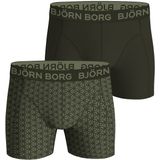 Björn Borg - Stretch Bamboo - Boxershorts - Groen - 2-pack