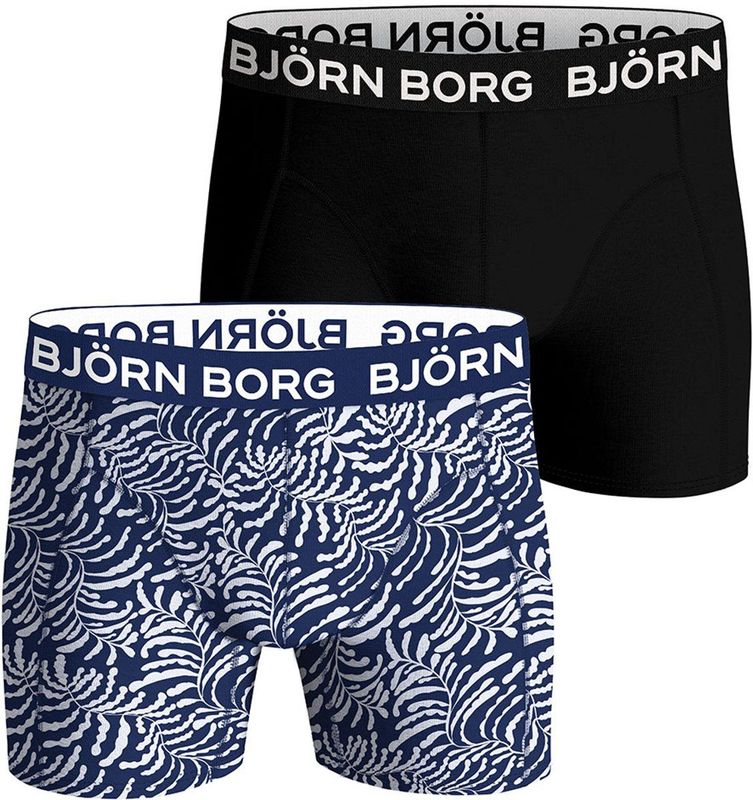 Björn Borg - Stretch Bamboo - Boxershorts - Zwart - 2-pack