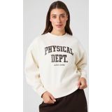 Borg - Boyfriend Sweatshirt - Oversized - Zacht Katoen en Polyester