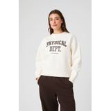 Borg - Boyfriend Sweatshirt - Oversized - Zacht Katoen en Polyester