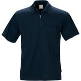 Poloshirt - Blauw - Sneldrogend - Coolmax® Dacron-vezel