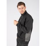 Fristads Sweatshirt Met Korte Ritssluiting 1705 Df - Lichtgrijs