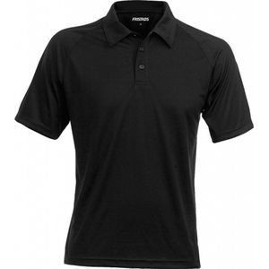 Fristads Coolpass Functioneel Poloshirt 1716 Col - Zwart