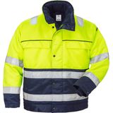 Fristads Hi Vis Winterjack Klasse 3 444 Pp - Hi-Vis geel/marineblauw