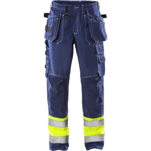 Fristads Hi Vis Werkbroek Klasse 1 247 Fas - Blauw