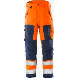 Fristads Hi Vis Winterbroek Klasse 2 2034 Pp - Hi-Vis oranje/marineblauw - 2XL