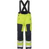 Fristads High vis Airtech® winterbroek klasse 2 2035 GTT Hi-Vis geel/marineblauw maat XS