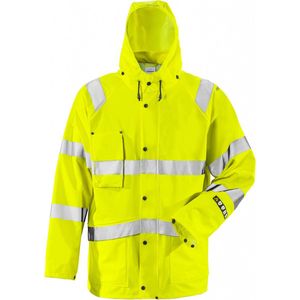 Fristads Flame high vis regenjack klasse 3 4845 RSHF Hi-Vis geel maat XS