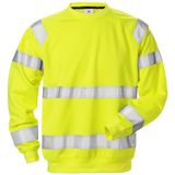 Fristads Hi Vis Sweatshirt Klasse 3 7446 Shv - Hi-Vis geel
