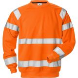 Fristads Hi Vis Sweatshirt Klasse 3 7446 Shv - Hi-Vis oranje