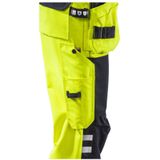 Fristads - Flamestat - Amerikaanse Overall - Hi-Vis Geel/Marineblauw - Klasse 2