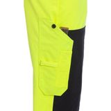 Fristads Flamestat Hi Vis Werkbroek 2075 Aths - Hi-Vis geel/marineblauw
