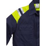 Overhemd - Vlambescherming - Reflecterende Details - Metaalvrij - Industrieel Gewassen