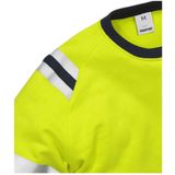 Fristads Flamestat Hi Vis Sweatshirt Klasse 3 7076 Sflh - Hi-Vis geel/marineblauw