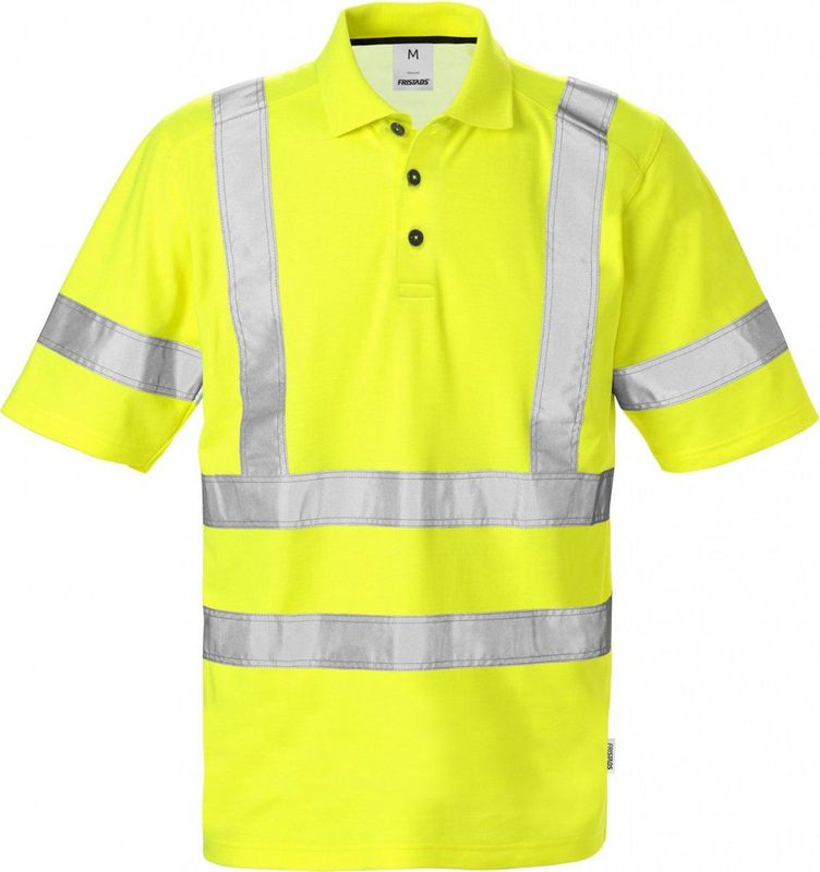 Fristads Hi Vis Poloshirt Klasse 3 7025 Phv - Hi-Vis geel