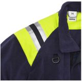 Fleecejack - Zwart - Vlambescherming - Reflecterende Details - Industrieel Wasbaar