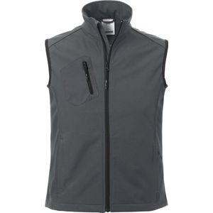Fristads Acode WindWear softshell-bodywarmer 1506 SBT Donkergrijs maat S