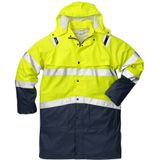Fristads Hi Vis Regenjack Klasse 3 4634 Rs - Hi-Vis geel/marineblauw
