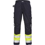 Fristads Flamestat Hi Vis Broek Klasse 1 2176 Aths - Hi-Vis geel/marineblauw