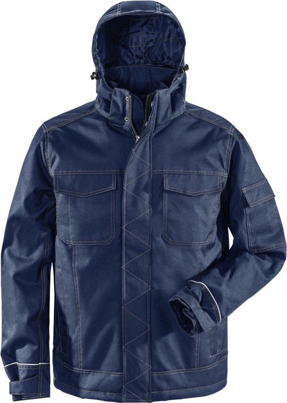Fristads Winterjack 4001 PRS Donker marineblauw maat XL