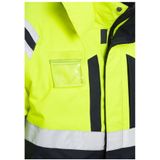 Fristads - 8015 GTT - High Vis Airtech® Winteroverall - Geel/Marineblauw - Winddicht - Ademend