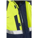 Fristads - High vis Airtech® 3-in-1 Parka - Geel/Marineblauw - Winddicht - Ademend