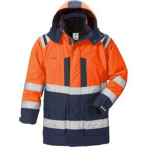 Fristads High vis Airtech® 3-in-1 parka klasse 3 4036 GTT Hi-Vis oranje/marineblauw maat XS