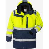 Fristads - Hi Vis Winterparka - Klasse 3 - Geel - Winddicht - Vuil-, olie- en waterafstotend