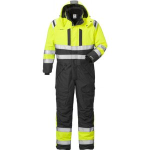 Fristads - High Vis Airtech Winteroverall - Geel/Zwart - Winddicht - Ademend