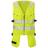 Fristads High vis vest klasse 2 5003 PLU Hi-Vis geel maat XS