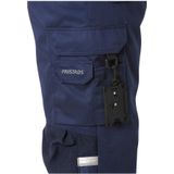 Fristads High vis overall klasse 3 8026 PLU Hi-Vis geel/marineblauw maat S