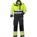 Fristads High vis overall klasse 3 8026 PLU Hi-Vis geel/marineblauw maat S