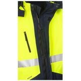 Fristads - 4989 GXB - Winterparka - Hi-Vis Geel/Marineblauw - GORE-TEX - Klasse 3