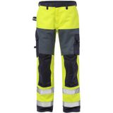 Fristads Flame Hi Vis Broek Klasse 2 2585 Flam - Hi-Vis geel/marineblauw