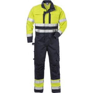 Werkoverall - Hoogzichtbaar - Vlamvertragend - Donkerblauw - CORDURA®