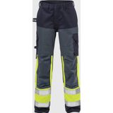 Fristads Flame Hi Vis Broek Dames Klasse 1 2591 Flam - Hi-Vis geel/marineblauw