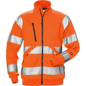 Fristads Hi Vis Sweatjack Dames Klasse 3 7427 Shv - Hi-Vis oranje