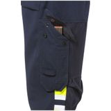 Fristads Flamestat Broek 2165 Mfa - Marineblauw/hi-vis geel