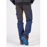 Fristads Servicebroek Stretch 2700 Plw - Marineblauw/Zwart