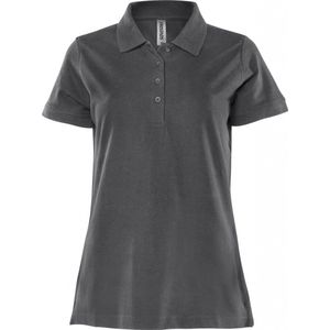 Fristads Heavy Poloshirt Dames 1723 Piq - Donkergrijs