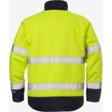 Fristads Flame high vis winterjack klasse 3 4588 FLAM Hi-Vis geel/marineblauw maat XS