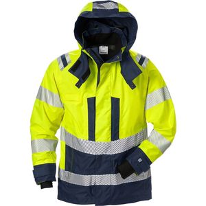 Fristads Hi Vis Airtech® Shelljack Dames Klasse 3 4518 Gtt - Hi-Vis geel/marineblauw - XS